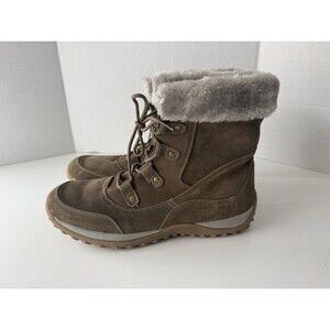 Tamarack woman’s Winter boots sz 11 leather brown Soft Suede